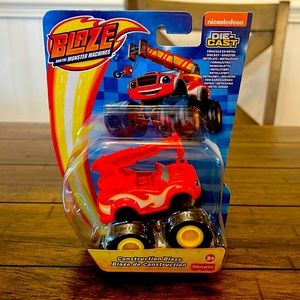 Blaze and the Monster Machines “ Construction Blaze “ size 1:64 New